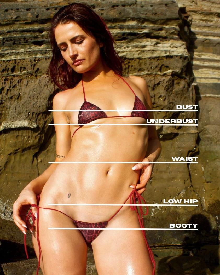 How to measure for your Kianti bikini